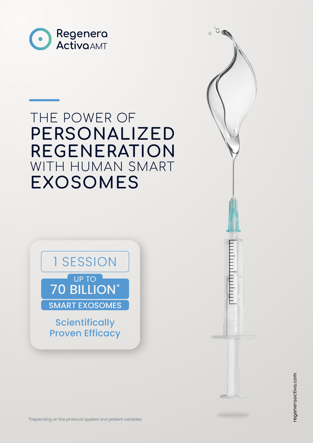 EVO Exosomes Trifold